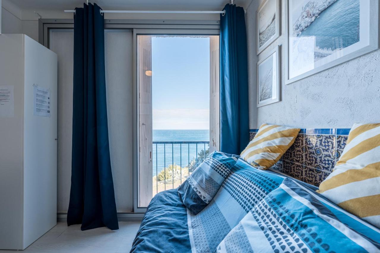 Studio "Les Roches Blanches" - Vue Mer & Vignes Banyuls-sur-Mer Bagian luar foto