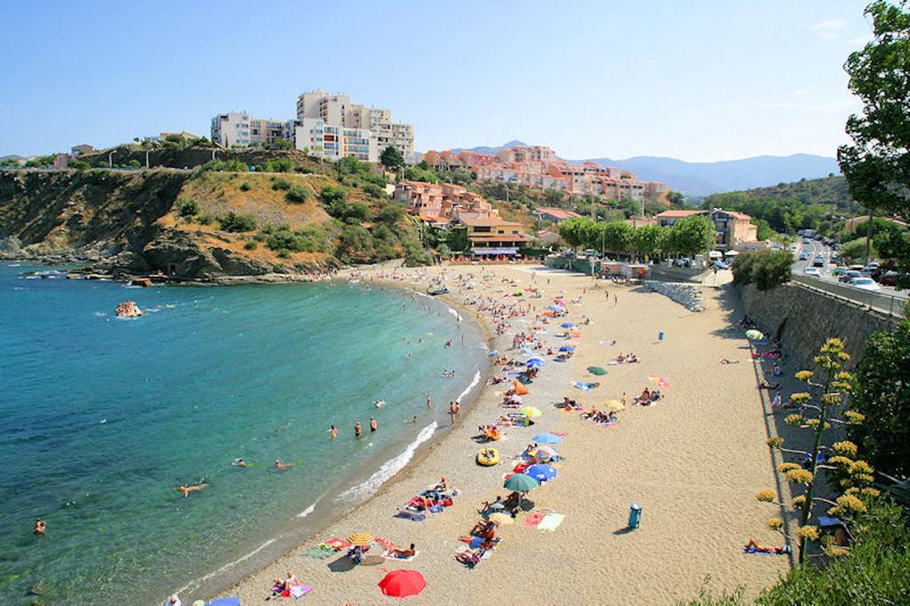 Studio "Les Roches Blanches" - Vue Mer & Vignes Banyuls-sur-Mer Bagian luar foto
